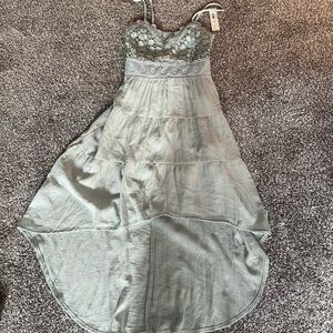 flowy floral dress
